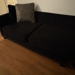Black Sectional 