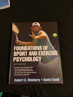Foundations of Sport and Exercise Psychology