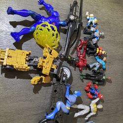 Kid Boy Action Figure Toys Lot Assorted Mix 