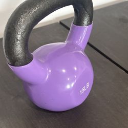 Purple Kettlebell - 15LB
