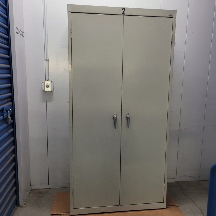 Metal Storage Cabinet With Key Heavy Duty Metal