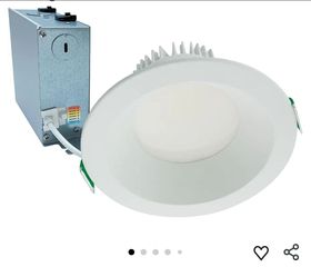 0110: New LCR 8 inch Recessed Smooth Canless LED Downlight, 5000 Lumens, 6CCT
2700K-6500K selectable CCT; dim with residential or commercial dimmers;