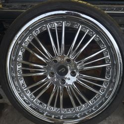 20” Chrome Wheels