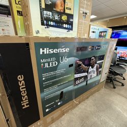 Hisense 100” QLED Mini LED 4K Smart TV (100U65QF)