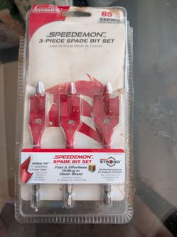 3 piece spade bit set