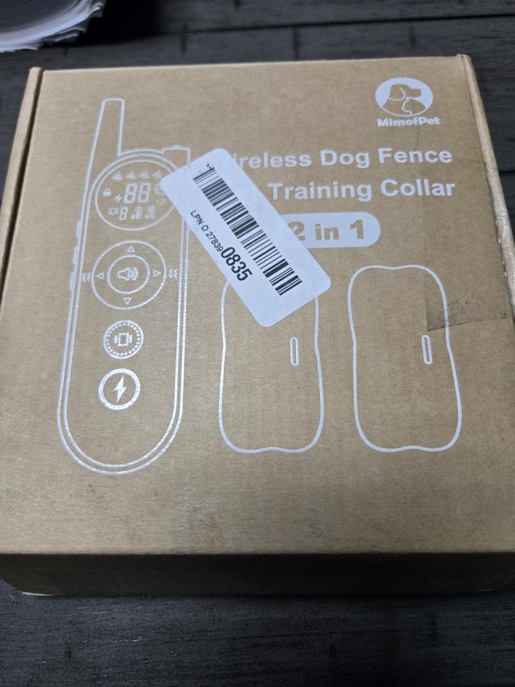 Wireless Dog Fence Traning Collar