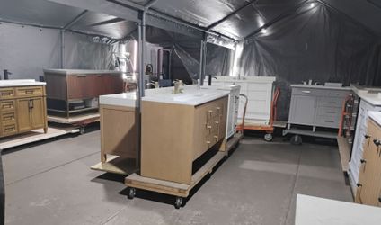 BATHROOM VANITY / 50% OFF  HIGH END CUSTOM  PIECES / GREAT SAVINGS ON QUALITY