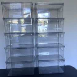 20 Piece Acrylic Storage With Lids 
