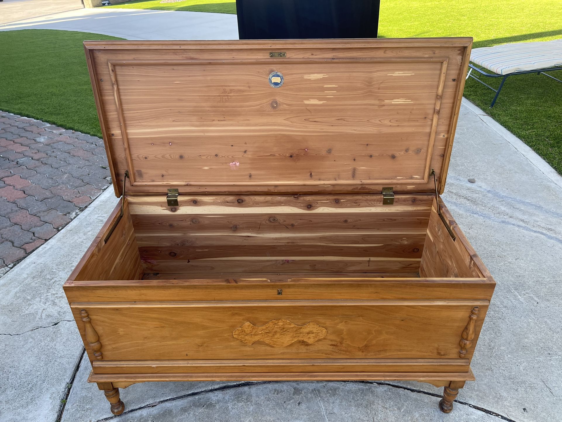 Antique Red Cedar Chest 