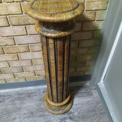 Wicker Plant Stand 38H Pickup Only 