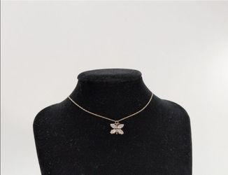 10k gold cz butterfly 🦋 necklace