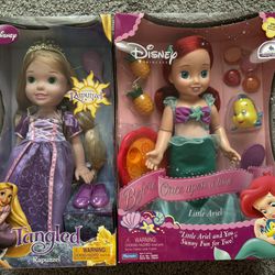 Disney’s Ariel & Rapunzel Dolls