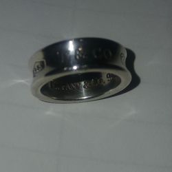 TIFFANT & CO .999 SILVER RING