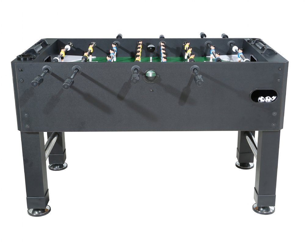 Berner Premium Foosball Table in Black with both 1 & 3 Man Goalie