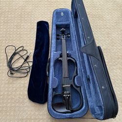 Electric Violin + Case 