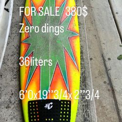 Leechy Squash Tail Surfboard 