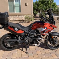 2016 BMW F700GS Motorcycle Sakhir Orange Metallic 71,751 Miles $5,000 Gilbert AZ (SE Phoenix Area)