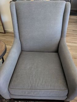 Pair of Berkeley Upholstered Pottery Barn Armchairs