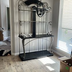 bakers rack/dining room bar