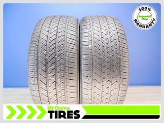2 BRIDGESTONE ALENZA SPORT A/S RSC RFT 285/45R21 USED TIRES 8/32 TREAD RUN FLAT