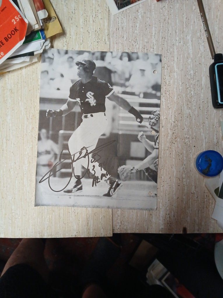 Signed Frank Thomas 