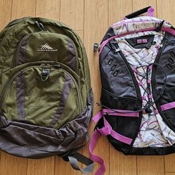 Backpacks  Both For $20 FOR THE PAIR.Brand New Never Used