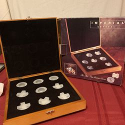 Imperial Crystal Tic Tac Toe Game