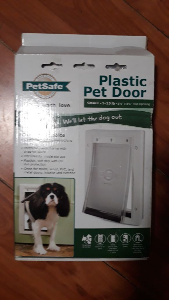 New PayPal pet door