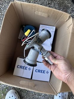 Outdoor LED Flood Lights + Photocell Sensor (Cree)