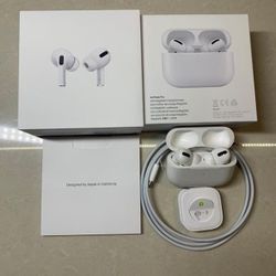 Airpod Pros 2 (2nd Generation) White Wireless Earbuds Bluetooth