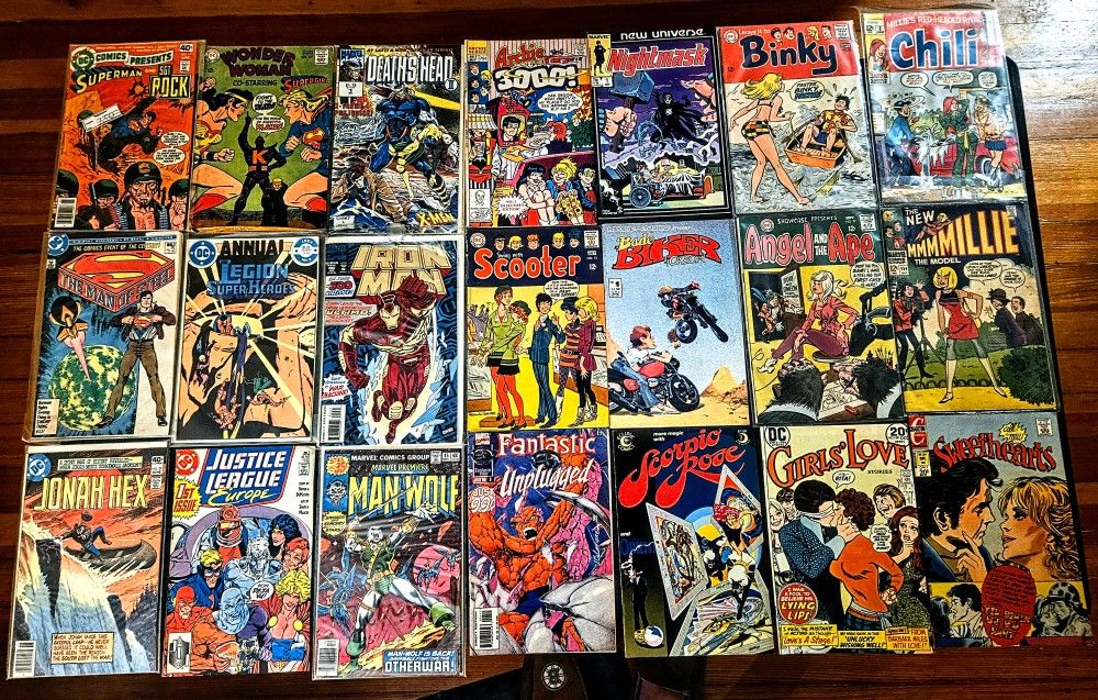 Vintage Comic Books