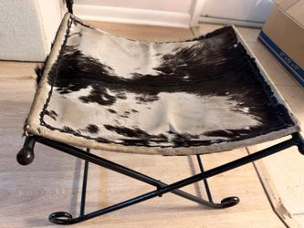 Cow Hyde chair stool