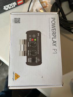 Behringer Powerplay P1 – Personal In-Ear Monitor Amplifier