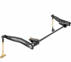 RockJock JL/JT Antirock Sway Bar Kit Front Forged Arms Steel Brackets Heavy 1”Bar