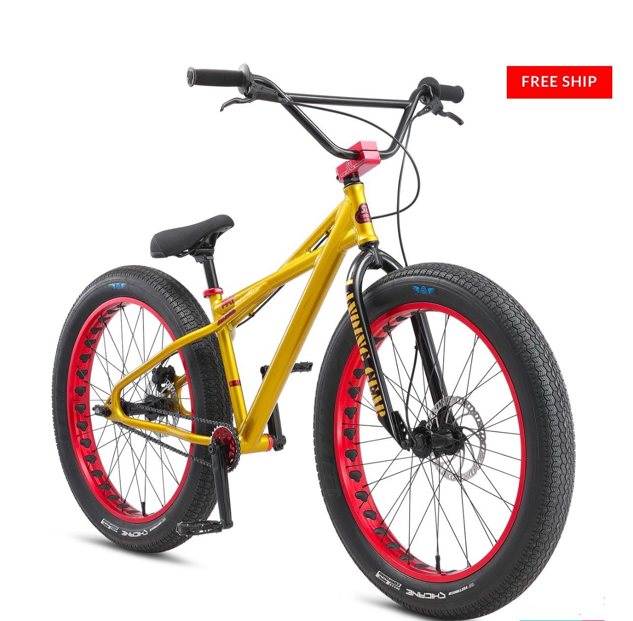 SE Bikes Fat Quad 26" BMX Bike