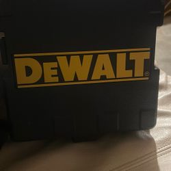 100 ft. Green Self-Leveling Cross Line Laser DeWalt  Level with (3) AA Batteries & Case by DEWALT $