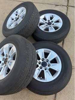 Chevy wheels 17” 6Lug OEM