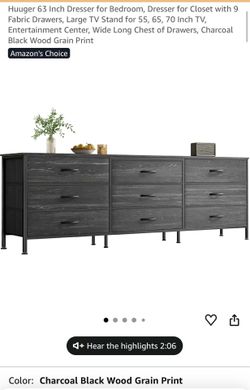 Charcoal Dresser