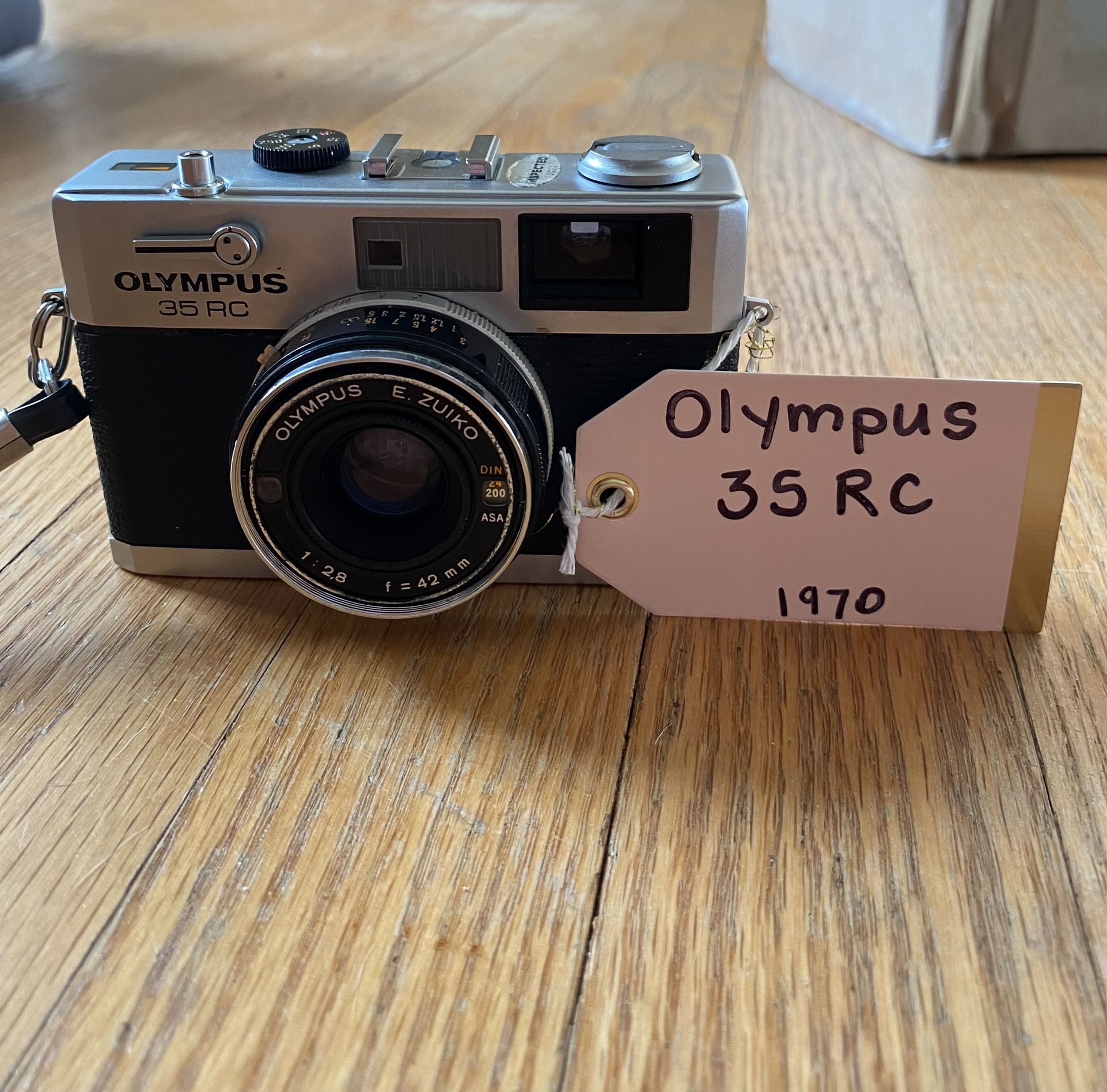 Olympus Film Camera (1970) $150 Bag & Flash Included