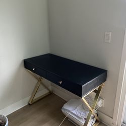 Stunning Modern Desk with Glam Accent