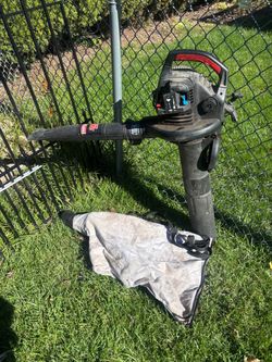 Craftsman Gas Leaf Blower Vac with Bag