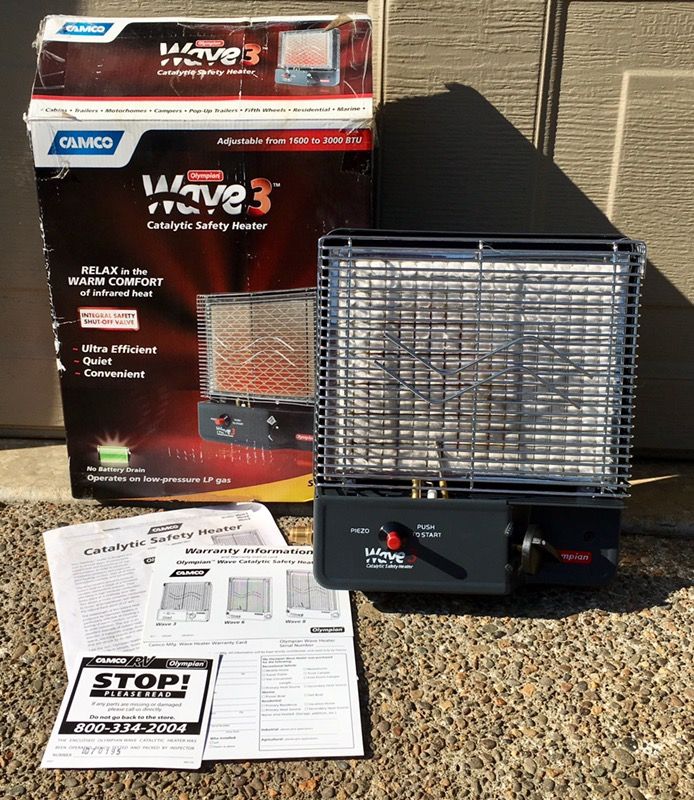 Camco Olympian Wave 3 Heater - $145 (Beaverton OR