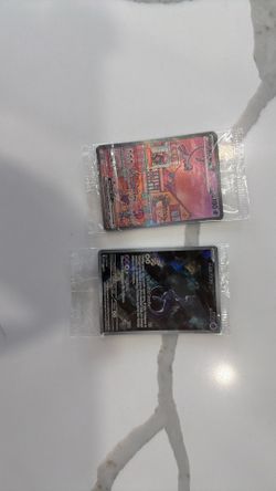 Mew ex and Mewtwo promo