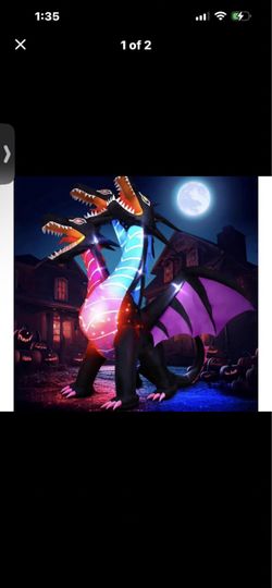 2 pieces Spooky 10FT Halloween Inflatables