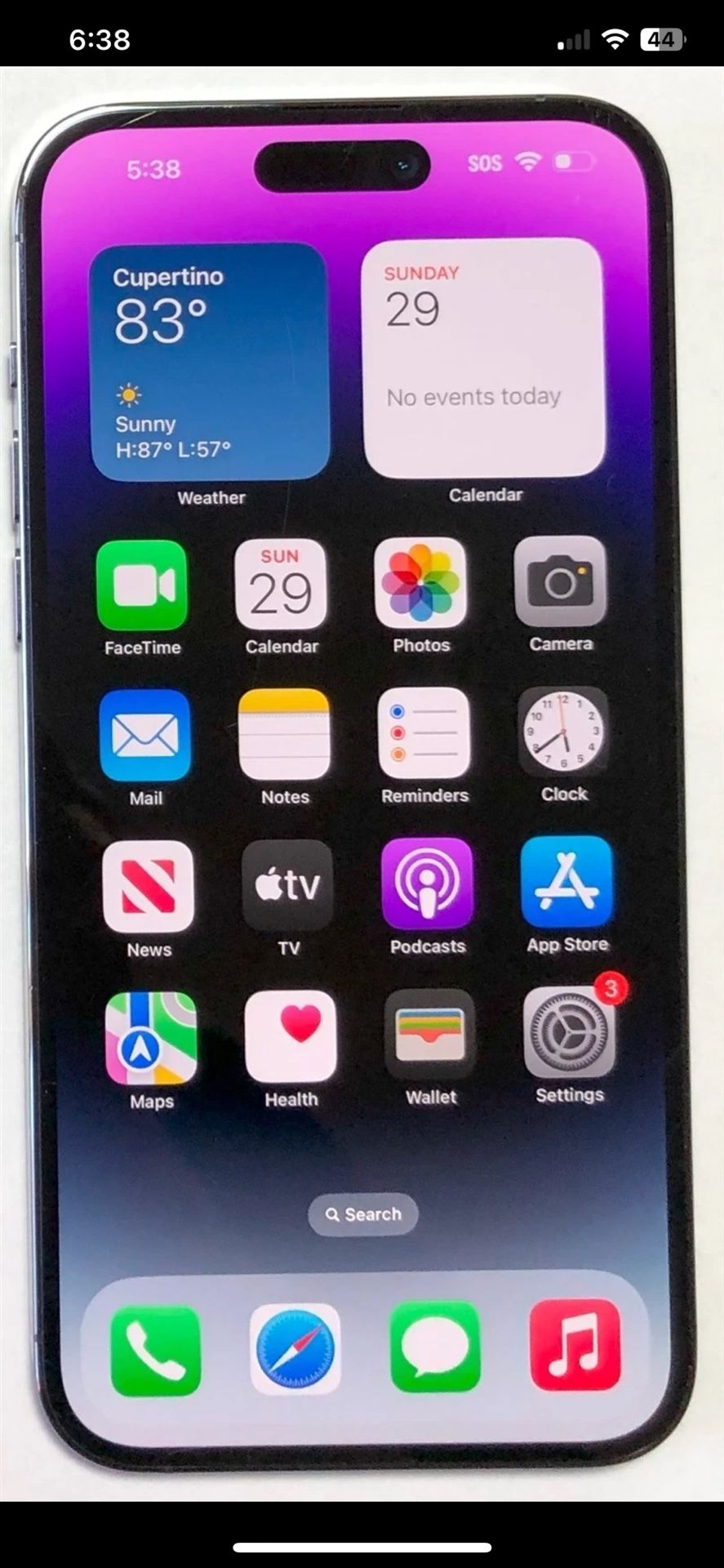 Iphone 14 Pro Max Unlocked New Battery 100%