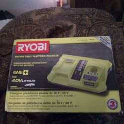 Ryobi Battery Charger One Plus 40 volt Charger