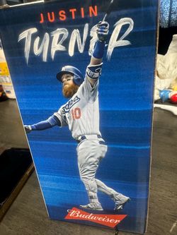 Justin Turner Dodgers Budweiser Bobblehead Box