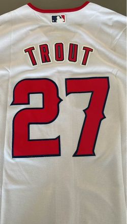 NEW- Mike Trout #27 MLB Baseball Jersey - XL