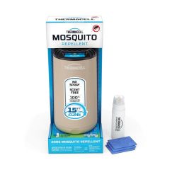 Thermacell Mosquito Repellent Beige, Scent Free, 15ft Zone Qty: 2