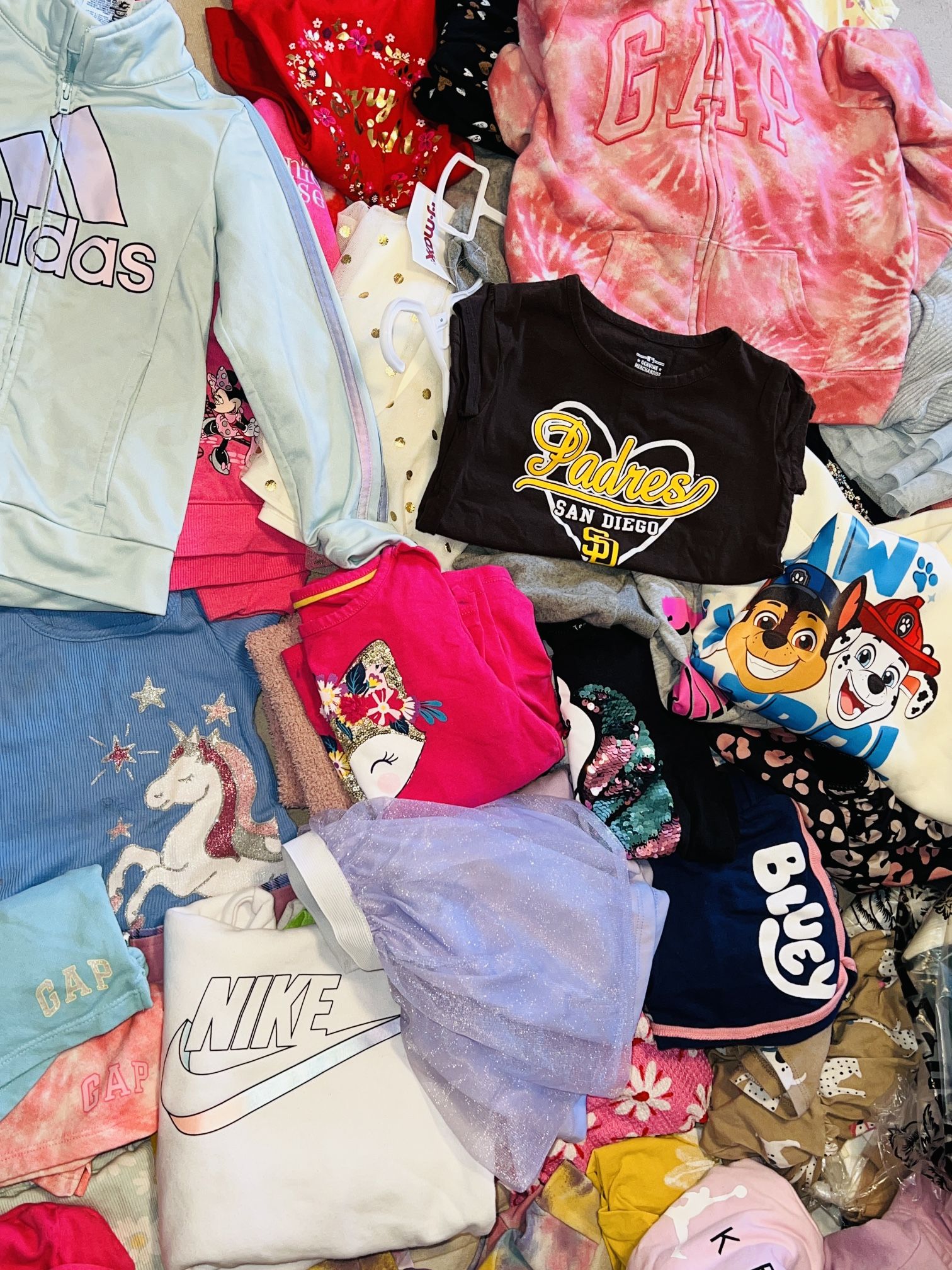 NEW AND USED GIRLS CLOTHES 4T- 5T